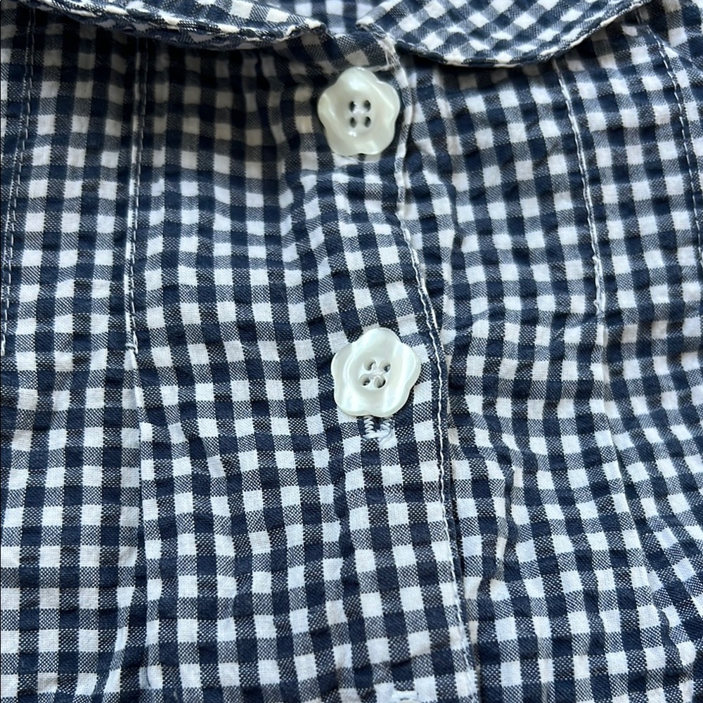 Hanna Andersson Blue and White Short Sleeve Tee - Picture 2 of 4